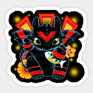 Lucky Dragon Sticker